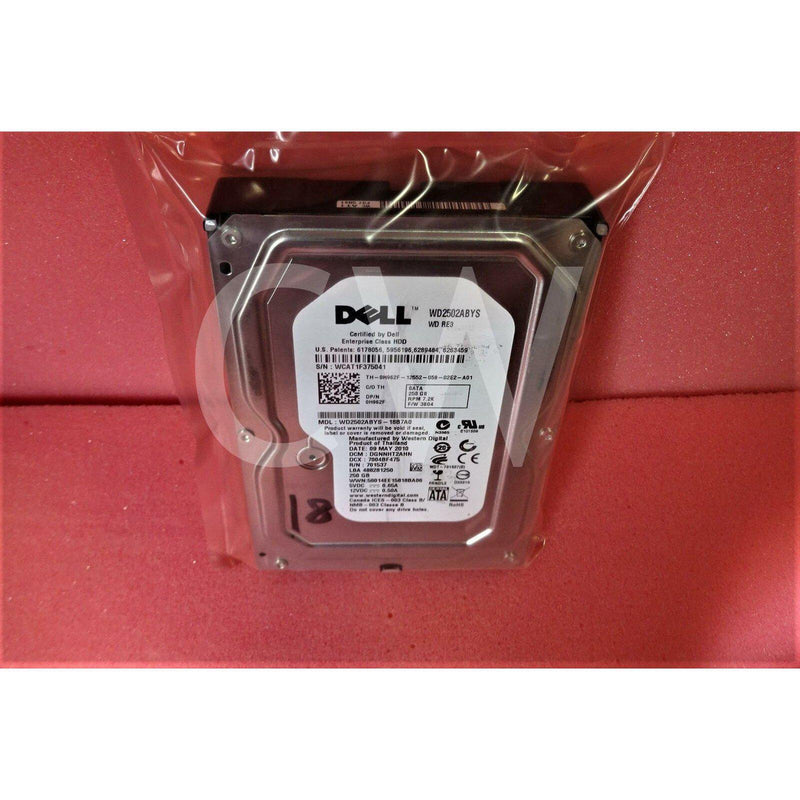 Dell H962F 0H962F 250GB 7.2K RPM 3Gb/s 16MB 3.5" SATA Hard Drive WD2502ABYS-FoxTI