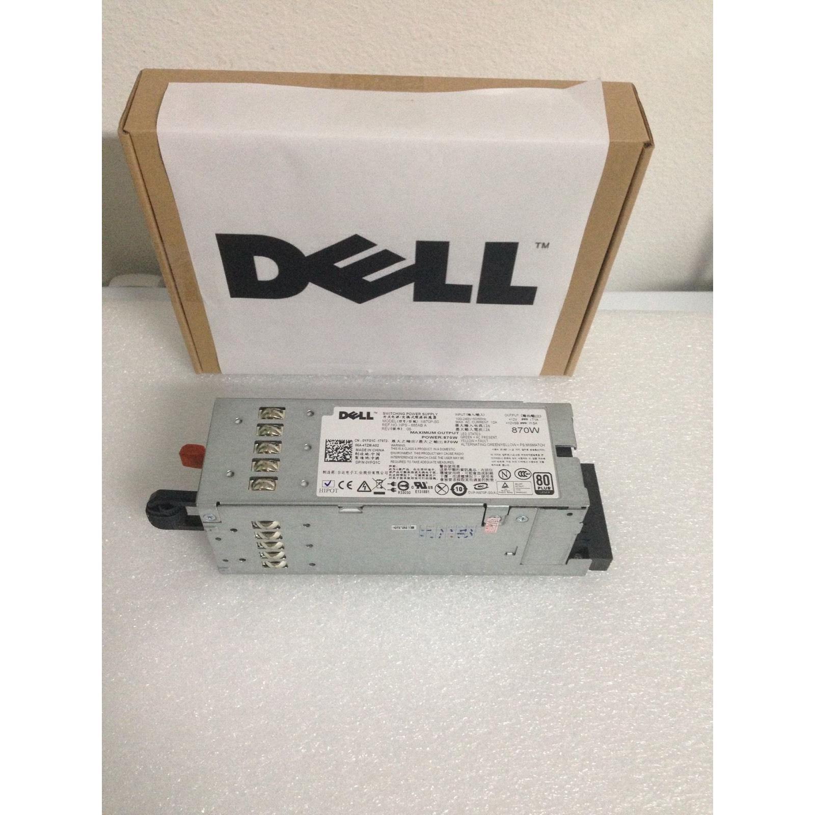 DELL YFG1C N870P-S0 NPS-885AB A 870W power supply for R710 0YFG1C Fuente - AloinfoUSA