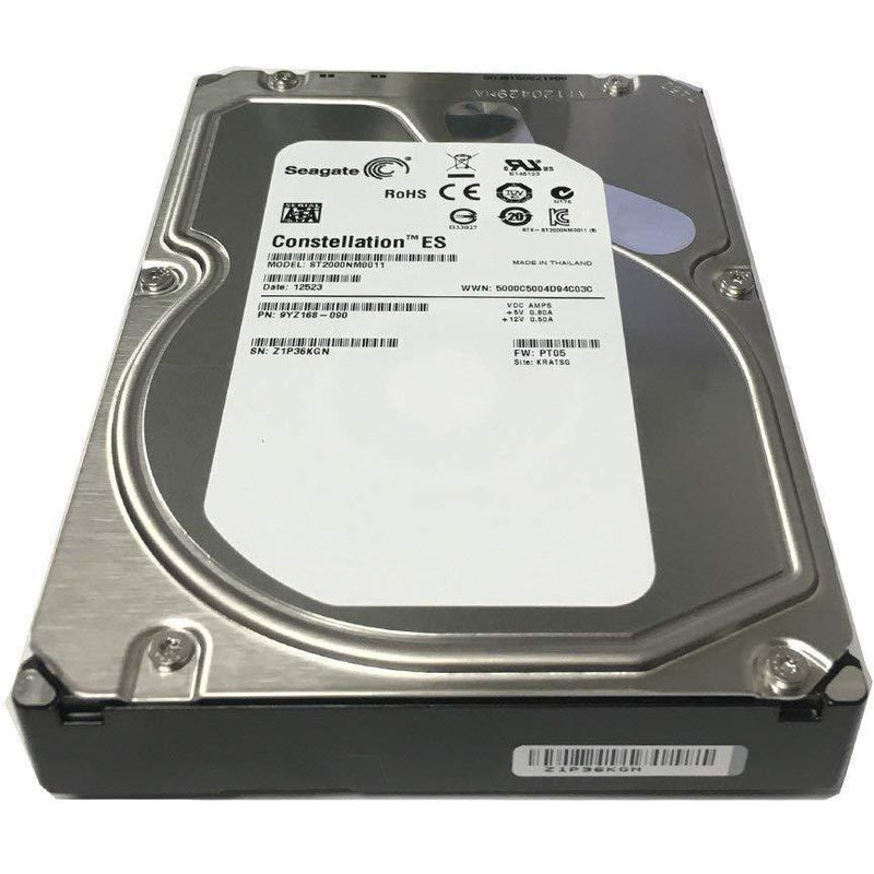 Disco Seagate Constellation ES ST2000NM0011 2TB 7200 RPM 64MB Cache SATA 6.0Gb/s 3.5" Enterprise Hard Drive-FoxTI