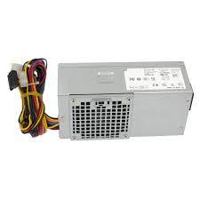 Fonte 250W Watt CYY97 XW784 Power Supply Unit PSU for Dell Inspiron 531s 545s 570s Studio 540s, Optiplex 390 7010 9010 Desktop DT Systems Compatible Part: WX9P8 D-0250ADU00-201 HP-D2506R0 L250AD-00 - MFerraz Technology ITFL