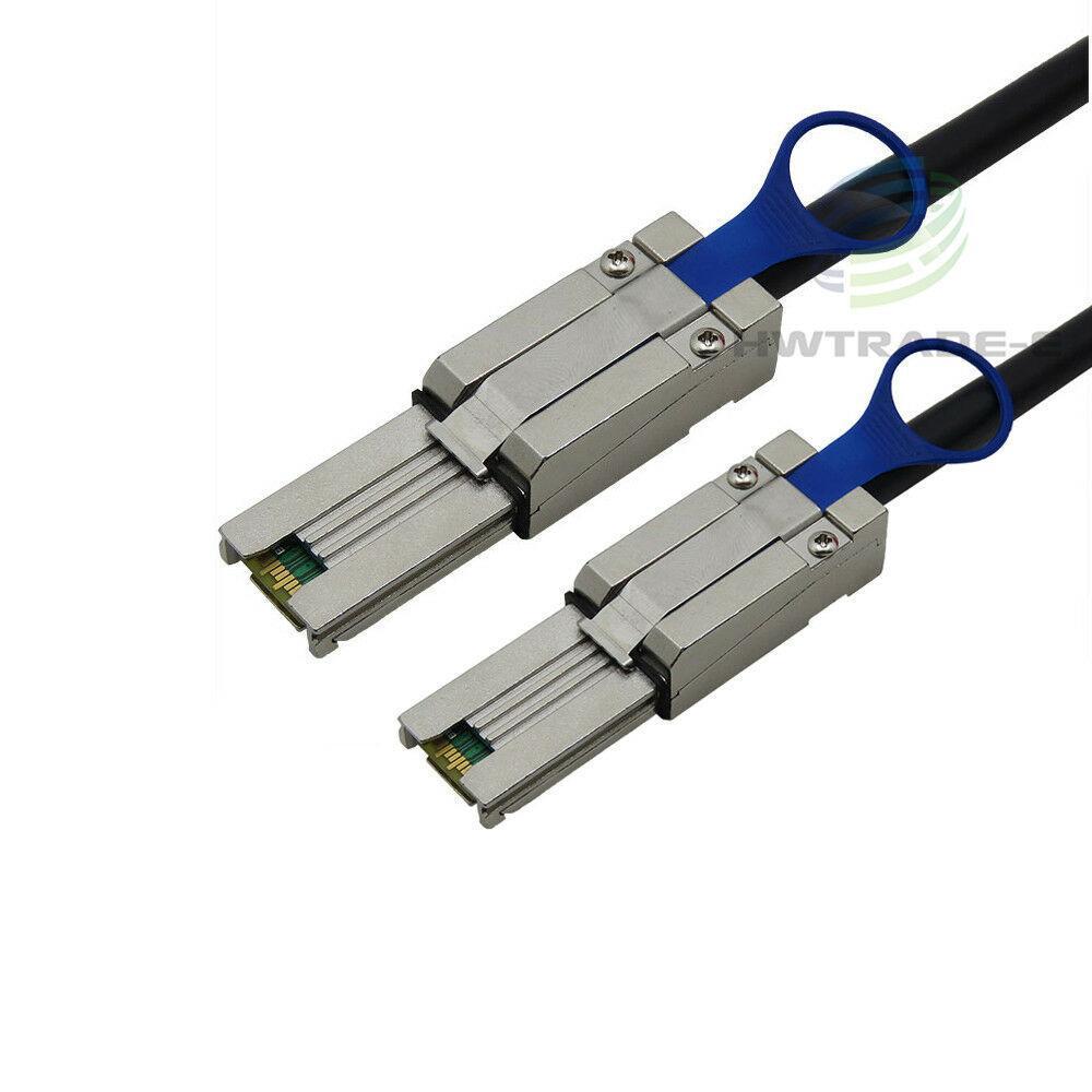 External Multila Mini SAS SFF-8088 to SFF-8088 Cable Mini SAS 26P 3FT 1M 713243025142-FoxTI