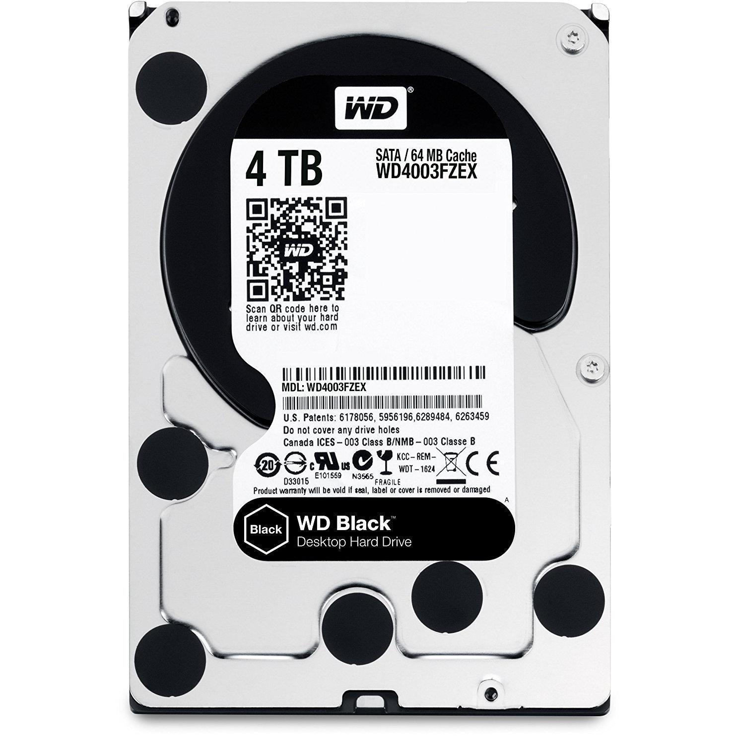 HD 4TB SATA 7.2k RPM 6G 3.5" WD4003FZEX-FoxTI