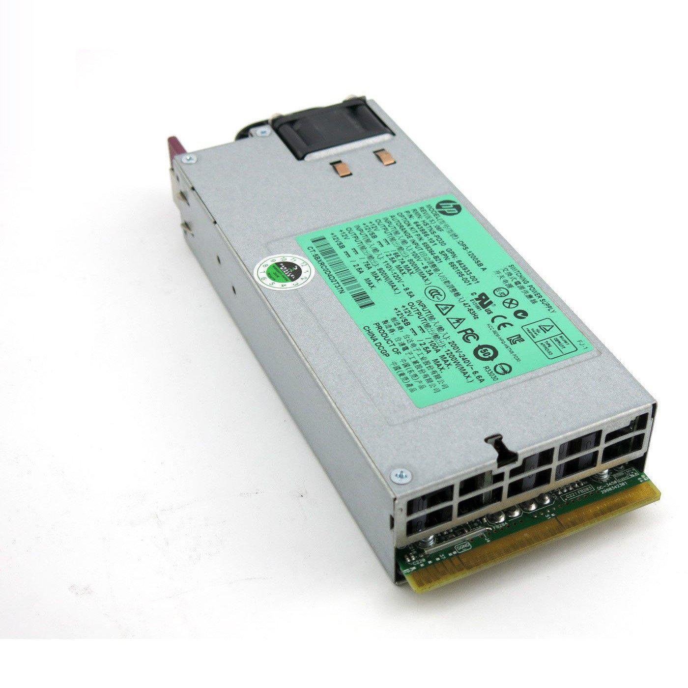 HP 1200 Watt G5 G6 G7 G8 ProLiant DL380 DL385 DL785 ML350 Server Power Supply 719826776647-FoxTI