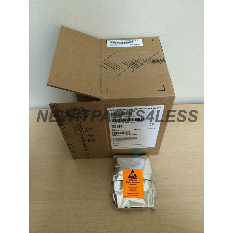 HP 1.8TB 12G SAS 10K 2.5IN SC 512E 791034-B21 791055-001 768789-001-FoxTI