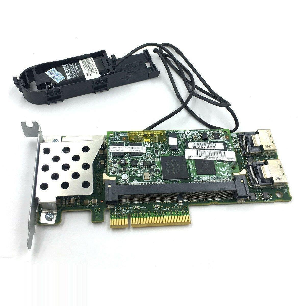 HP 572532-B21 Smart Array P410 512 MB FBWC controller raid + 571436-002 Battery 884962119556-FoxTI