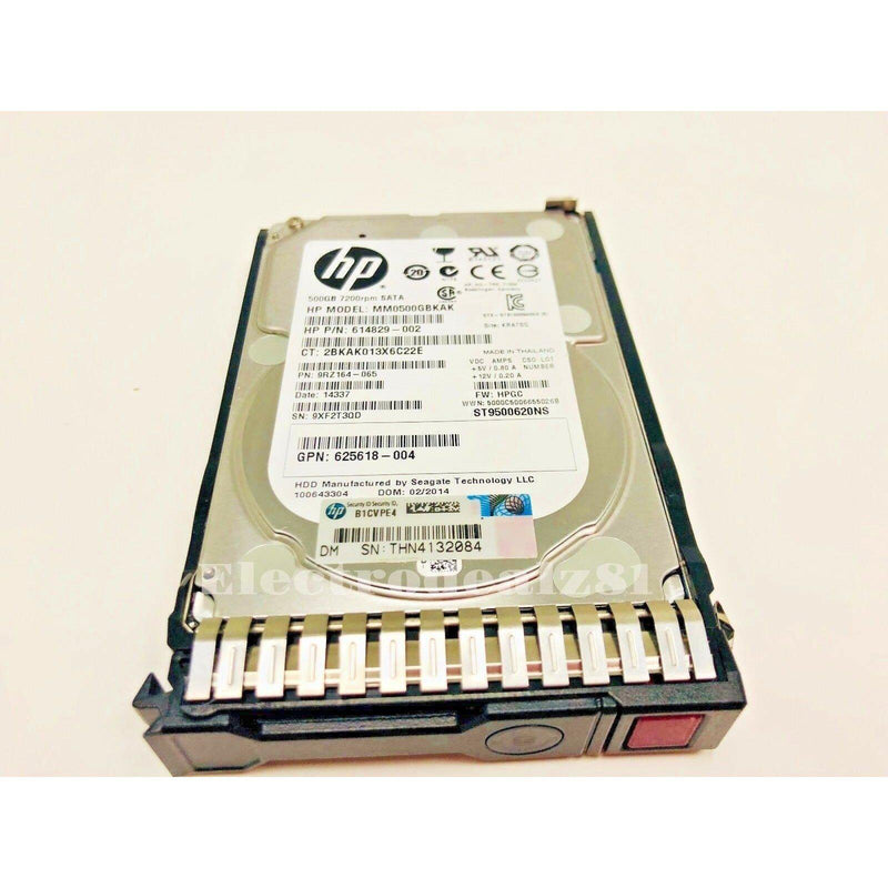 HP 655708-B21 500GB SATA MDL 6G 7.2k 2.5'' SC HD 614829-002 656107-001 886111651054-FoxTI