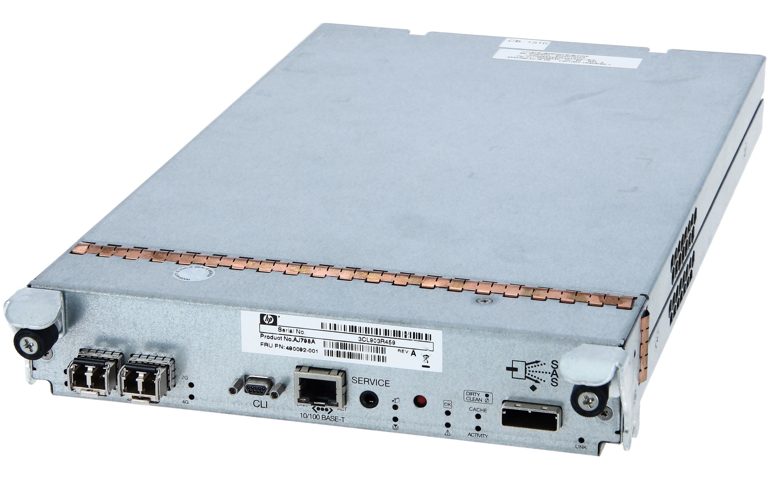 HP AJ798A 490092-001 StorageWorks MSA2300FC Fibre Channel Drive Controller - AloTechInfoUSA