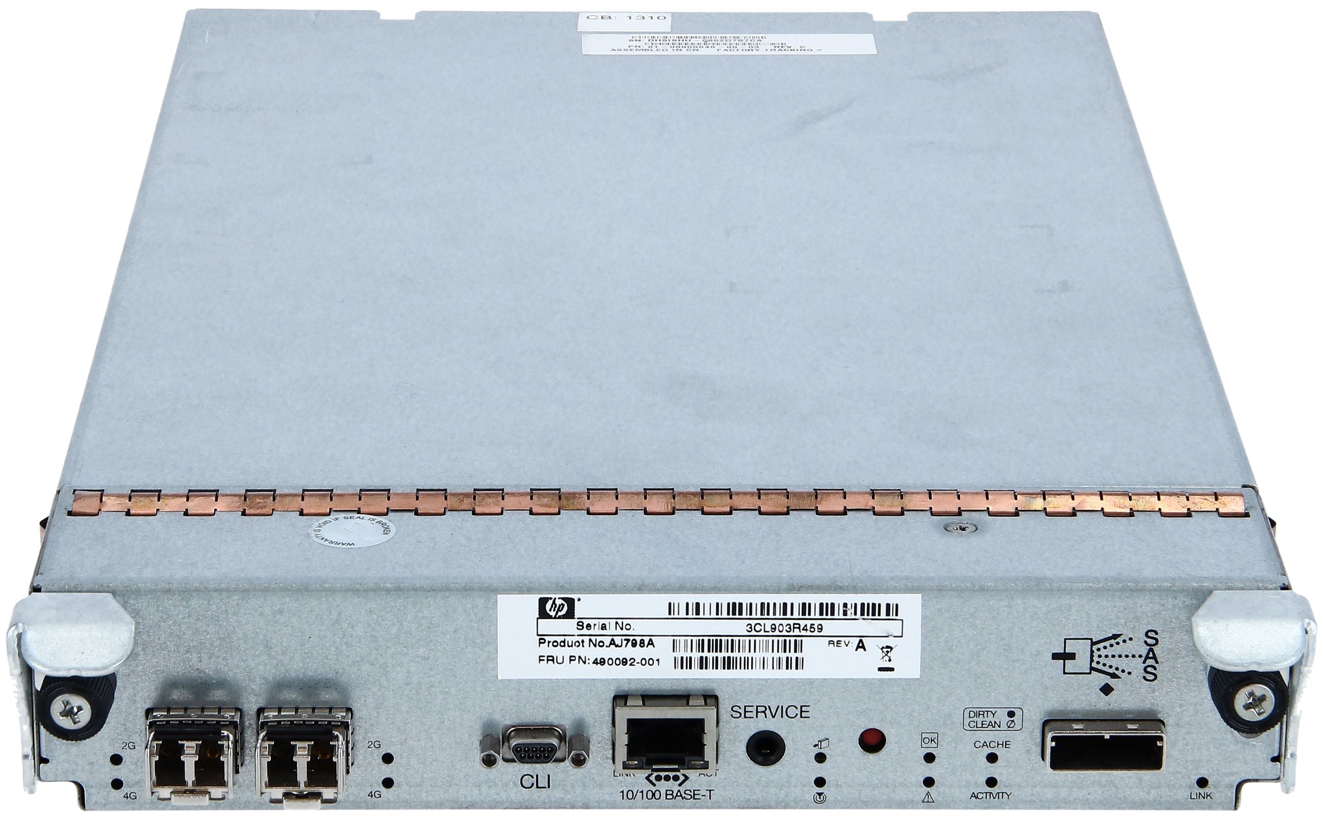 HP AJ798A 490092-001 StorageWorks MSA2300FC Fibre Channel Drive Controller - AloTechInfoUSA