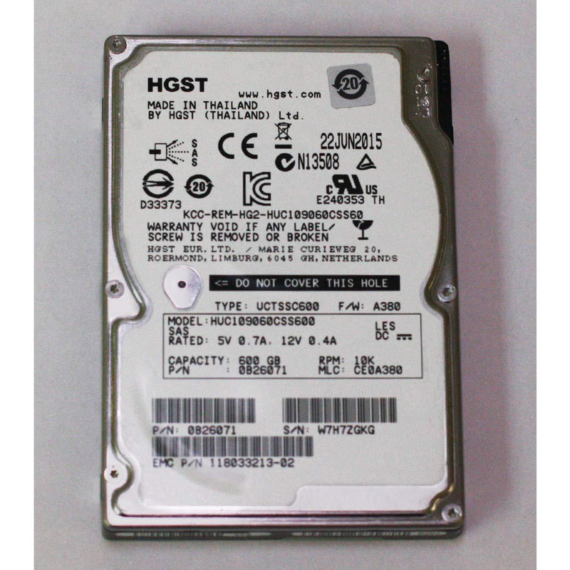 HUC109060CSS600 HITACHI 600GB 10K 2.5 6G SAS HDD-FoxTI