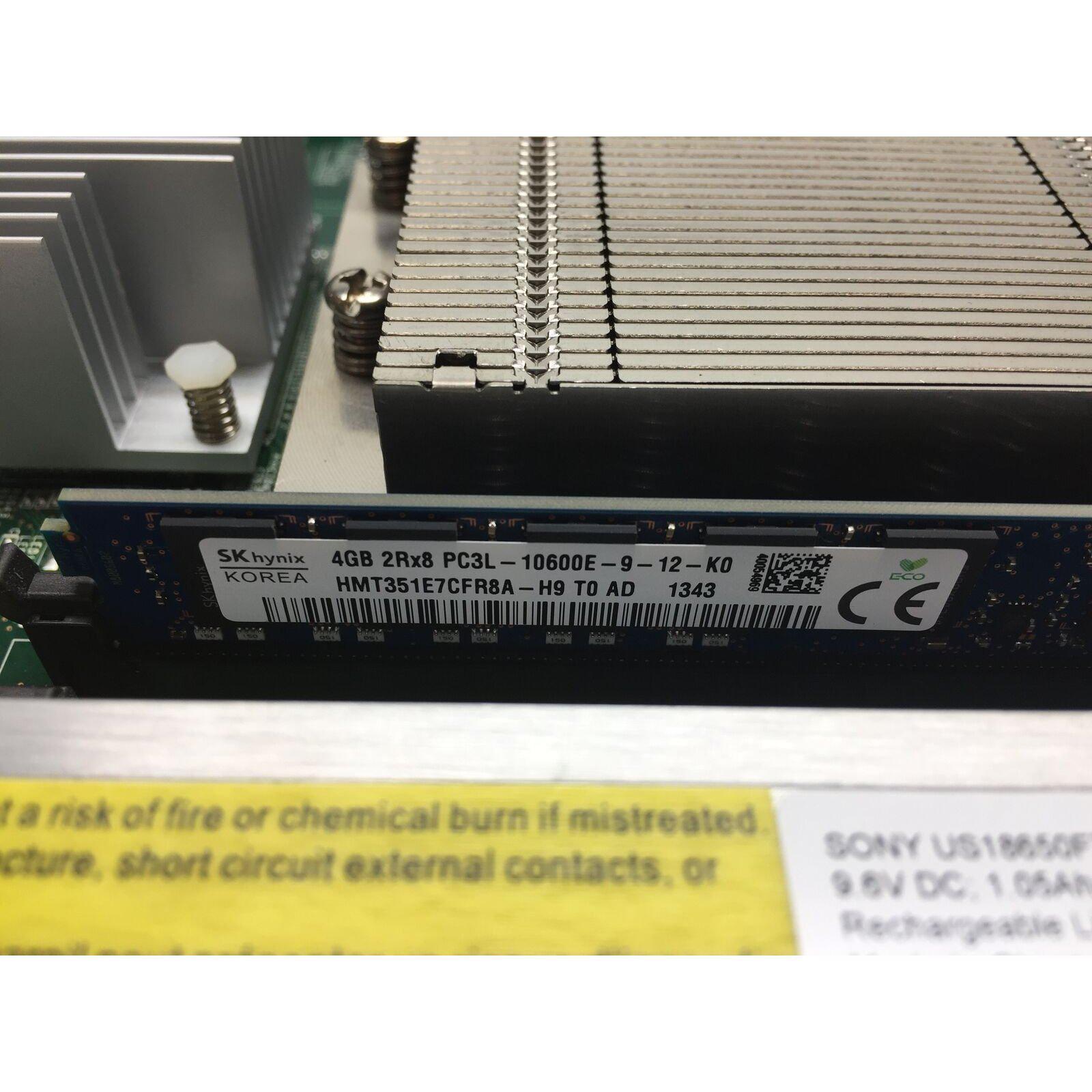 IBM 00AR108 V3700 Node Cannister Controller 4GB 00AR108 SN: 00AR104YM17BG3CR090-FoxTI