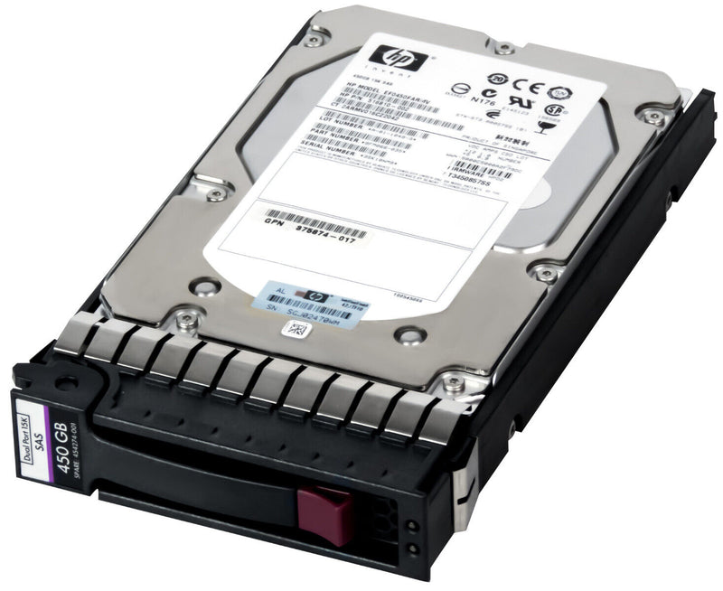 HP EF0450FARMV 516810-002 450GB 15K 3.5" dp sas hard drive 516832-004 9FM066-035 883585297825 - AloTechInfoUSA