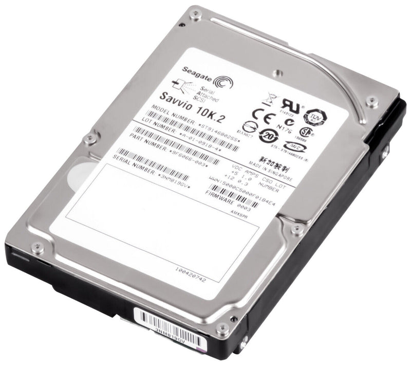 Seagate 146GB 2.5" 10K RPM SAS 3Gb/s; Cache 16mb ST9146802SS disco - AloTechInfoUSA