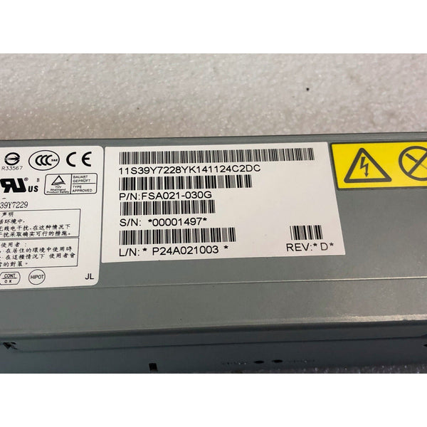 Fonte IBM 39Y7228 IBM XSERVER X3550/3650 675W POWER SUPPLY 39Y7229 FSA021-030G - AloTechInfoUSA