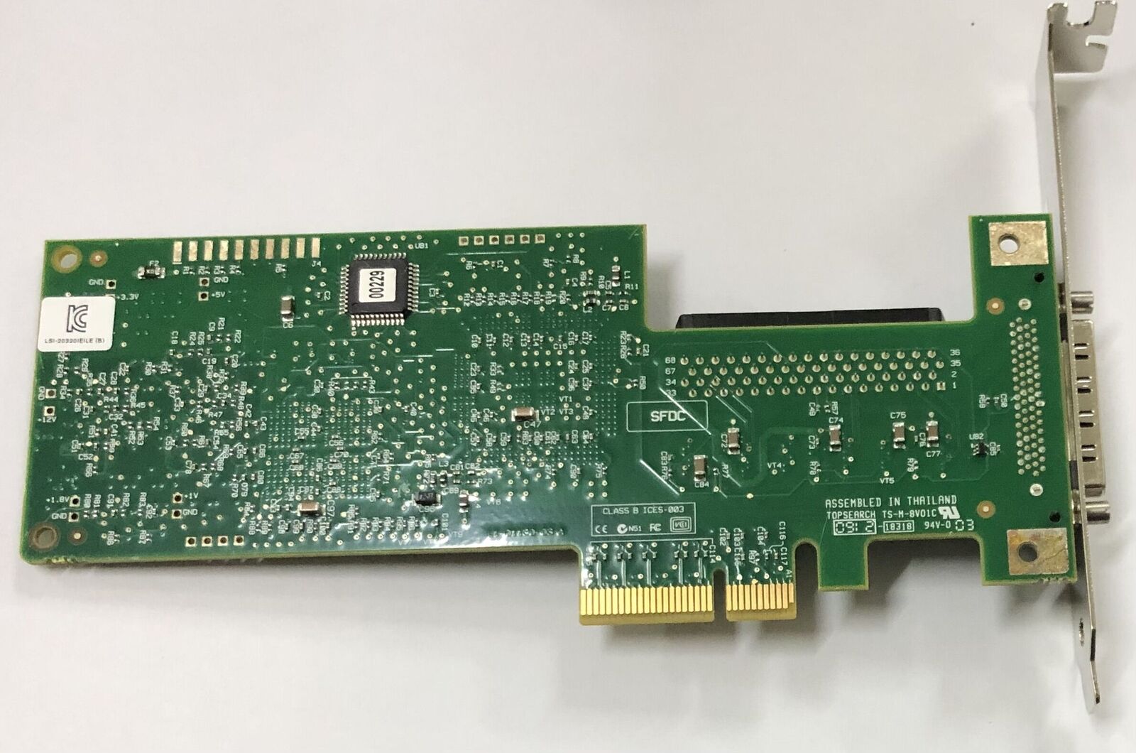 LSI Logic SCSI LVD/SE Controller PCI Express x4 LSI20320IE