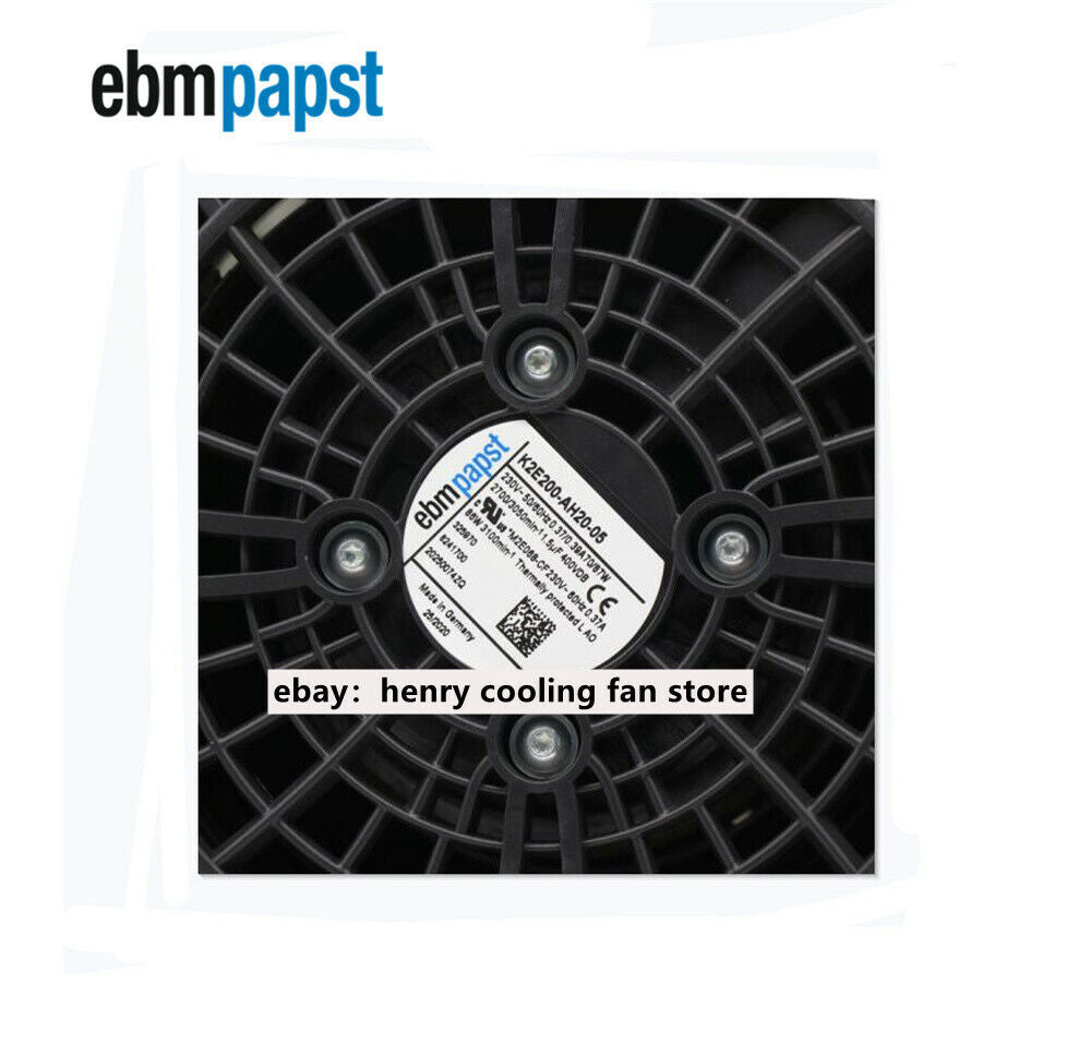 Ebmpapst Fan K2E200-AH20-05 Cooling Fan 230V 70/87W 50/60Hz Cabinet Filter Fan