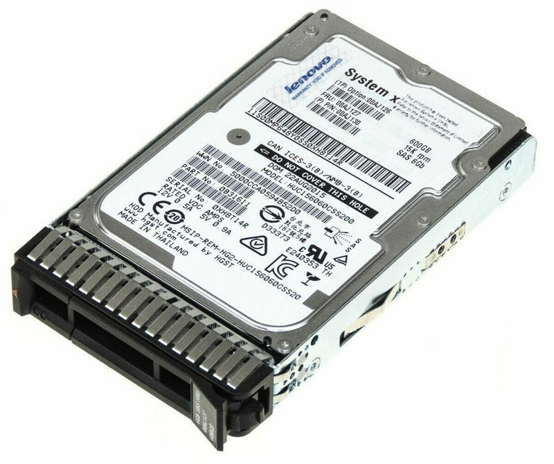 IBM 00AJ126 00AJ130 00AJ127 600GB 15K 6G 2.5" SAS G3HS HDD - AloTechInfoUSA