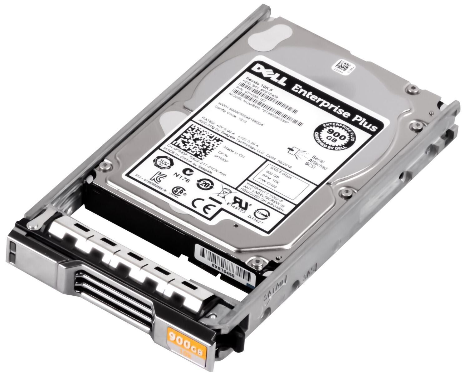 FR83F ST9900805SS DELL 900GB 10K 6G 2.5'' SAS ENT HDD FOR DELL T620 T630 T710 disco - AloTechInfoUSA