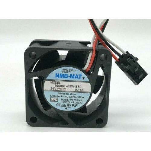 Cooler NMB  Fan 1608KL-05W-B59  DC24V 0.11A 3  Pin For  FUNAC  A90L-0001-0528/70 - MFerraz Tecnologia