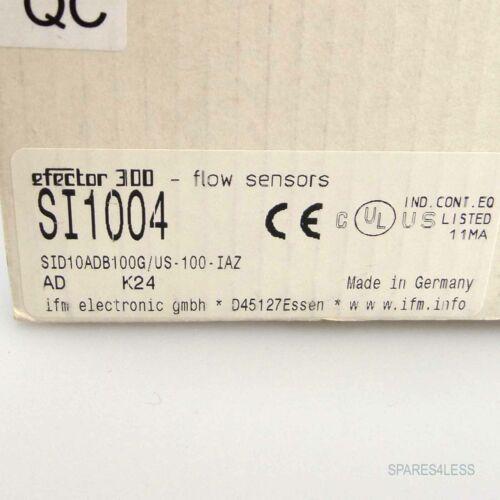 IFM Efector SI1004 Flow Sensor - Label | Alo Tech Solutions