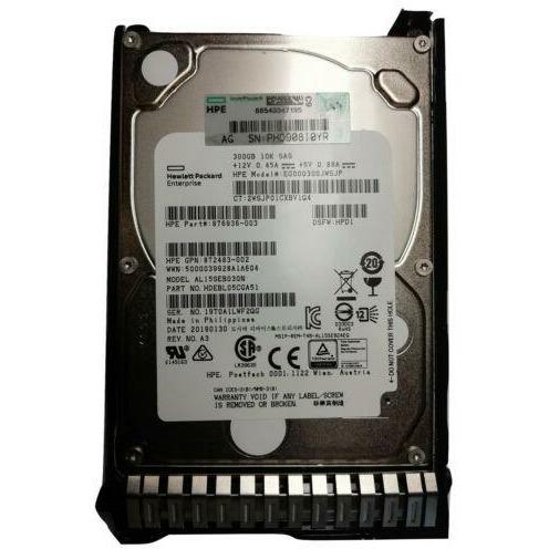 Disco 876936-003 785067-B21 872735-001 HPE 300 GB SAS 2.5" Hard Drive - MFerraz Tecnologia