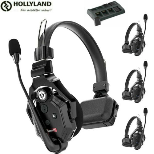 HOLLYLAND Solidcom C1 4S Wireless Headset Intercom System 1000ft Full Duplex - MFerraz Tecnologia