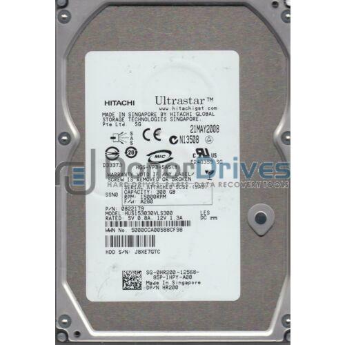 HUS153030VLS300, PN 0B22179, MLC A280, Hitachi 300GB SAS 3.5 Hard Drive - MFerraz Tecnologia