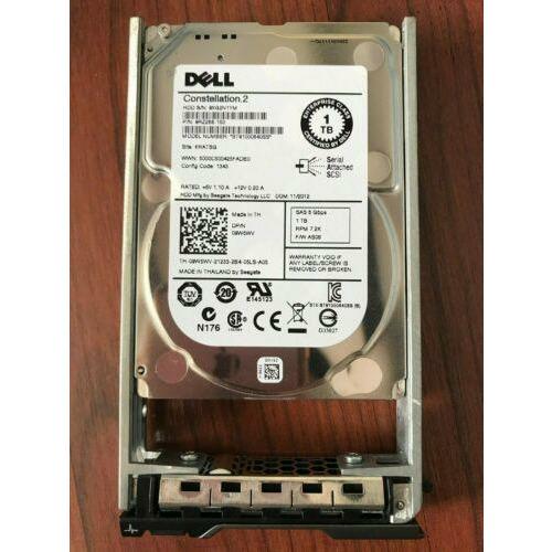 Disco 9W5WV DELL 09W5WV 1TB 7.2K 6G SFF SAS Hard Drive Seagate ST91000640SS - MFerraz Tecnologia