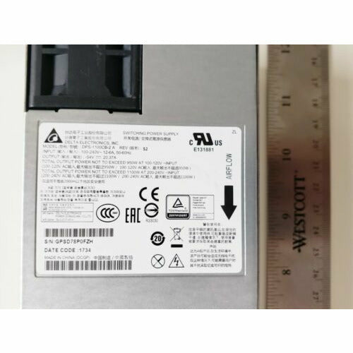 Dell 450-ABKC 1100-Watt Power Supply Hot Swap N3048P / N3024P | 884116174547 Fonte - MFerraz Tecnologia