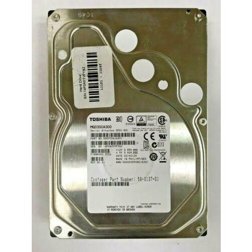 TOSHIBA 3TB 7.2K 3.5" SAS MG03SCA300 - MFerraz Tecnologia