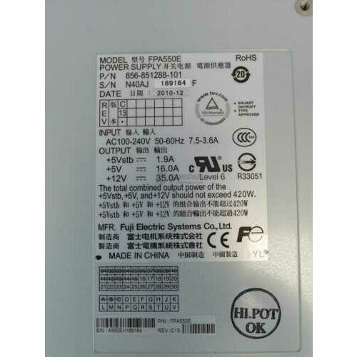 071-000-562 EMC 420W POWER SUPPLY FOR AX4-5 DAE CLARIION AX4-5 DAE Fonte - MFerraz Tecnologia