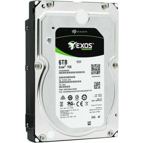 Disco Seagate ST6000NM0095 Enterprise Capacity 3.5'' HDD 6TB 7200 RPM 512e SAS 12Gb/s - MFerraz Tecnologia