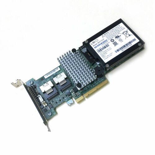 Controladora IBM M5015 / LSI Megaraid 9260-8i SATA / SAS Controller RAID + BAT1S1P battery - MFerraz Tecnologia