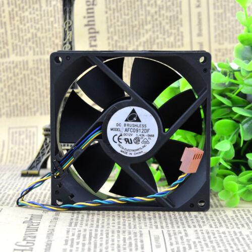  Delta  AFC0912DF  fan 12V 1.43A 90*90*32mm 4pin PWM Cooler - MFerraz Tecnologia