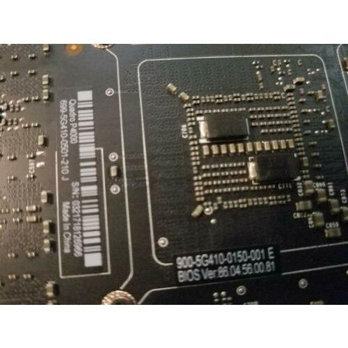 NVIDIA Quadro P4000 8GB GDDR5 1792 CUDA cores PCI-E 3.0 x16 4x D.Port 1.4