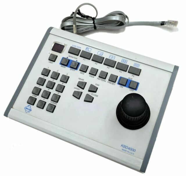 Pelco KBD4000 Multiplexer Keyboard With Joystick controladora - AloTechInfoUSA