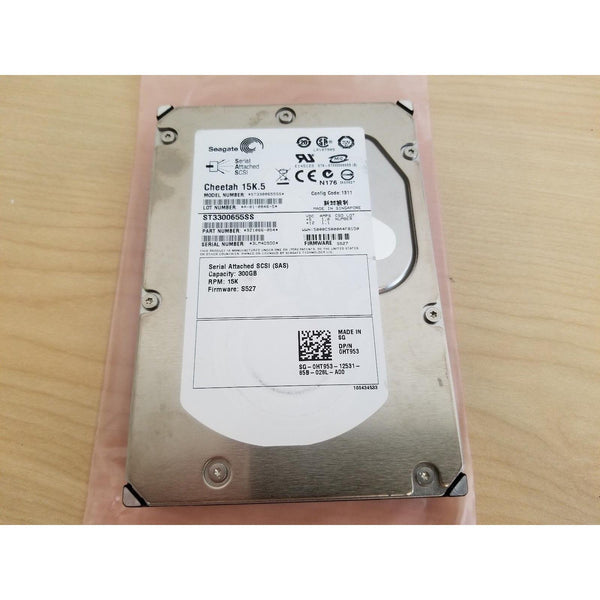 Seagate ST3300655SS SAS 300GB 15.5K 1311 A-01-0846-5 9Z1066-054 S527 HT953 5DD 836367003442-FoxTI